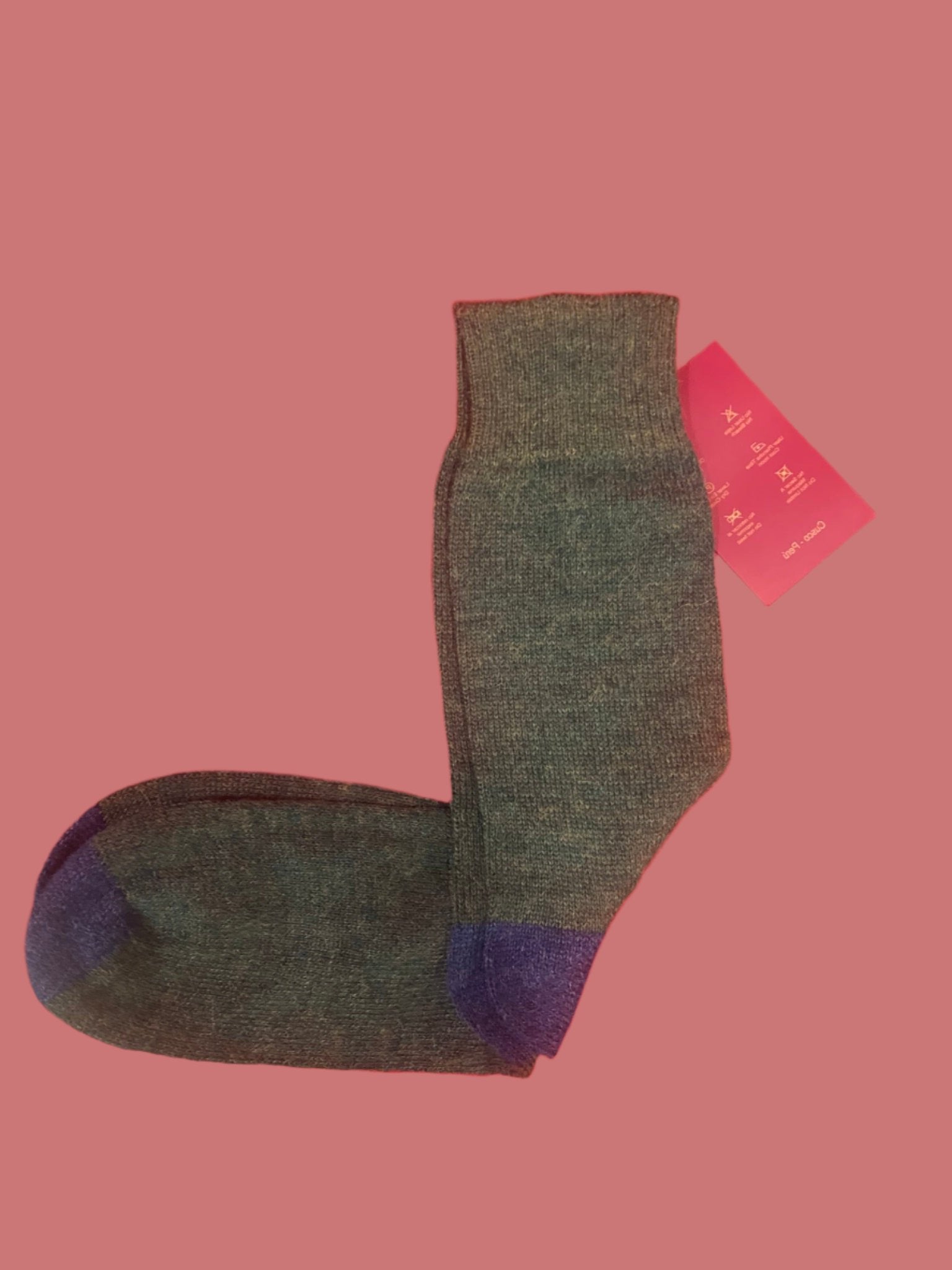 Chaussettes en laine d'alpaga