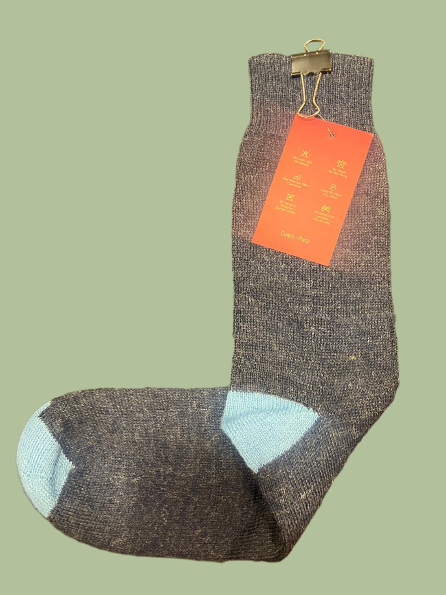 Chaussettes en laine d'alpaga