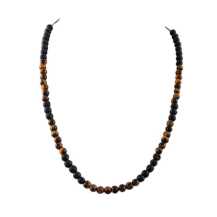 Tiger eye & Lava Mala