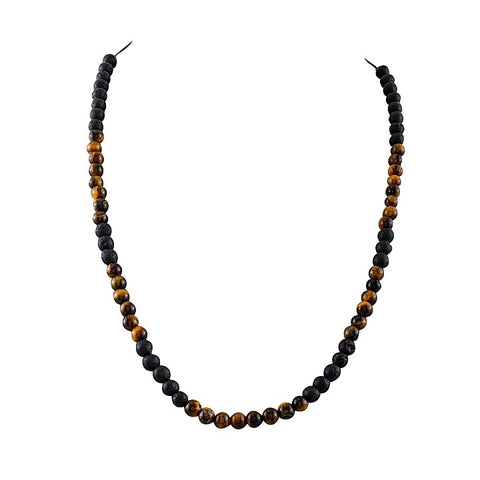 Tiger eye & Lava Mala