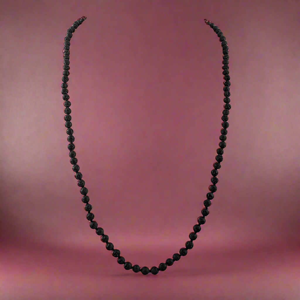 Rudraksha Black Mala