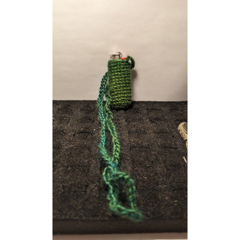 Porte-briquet en forme de champignon au crochet 