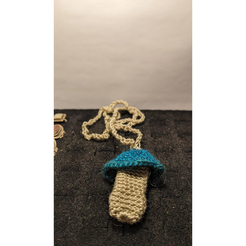 Porte-briquet en forme de champignon au crochet 
