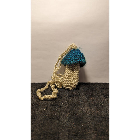 Porte-briquet en forme de champignon au crochet 