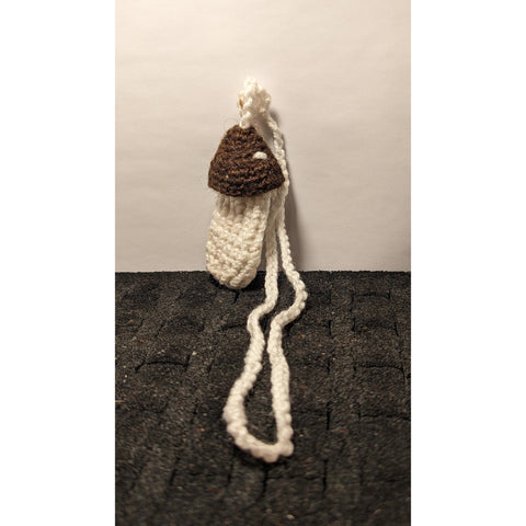 Porte-briquet en forme de champignon au crochet 